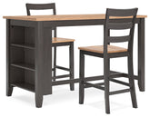 Furniture City Laplace - Ashley Furniture - Gesthaven Counter Height Dining Table and 2 Barstools - Counter Height Dining Table and 2 Barstools - D396D3