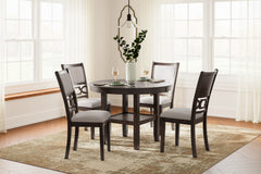 Furniture City Laplace - Ashley Furniture - Langwest Dining Table and 4 Chairs (Set of 5) - Dining Room Table Set (5/CN) - D422-225