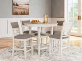 Furniture City Laplace - Ashley Furniture - Erinberg Counter Height Dining Table and 4 Barstools (Set of 5) - DRM Counter Table Set (5/CN) - D423-223