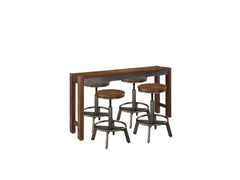 Furniture City Laplace - Ashley Furniture - Torjin Counter Height Dining Table with 4 Barstools - Counter Height Dining Table with 4 Barstools - D440D2
