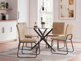 Furniture City Laplace - Ashley Furniture - Pharwynn Dining Table and 4 Chairs - Dining Table and 4 Chairs - D446D2