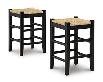 Furniture City Laplace - Ashley Furniture - Mirimyn Counter Height Bar Stool (Set of 2) - Counter Height Bar Stool (Set of 2) - D508-124X2