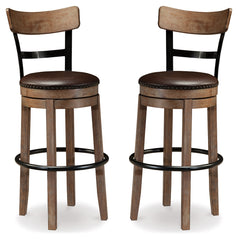 Pinnadel Bar Height Bar Stool (Set of 2)