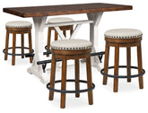Furniture City Laplace - Ashley Furniture - Valebeck Counter Height Table and 4 Stools - Counter Height Table and 4 Stools - D546D8