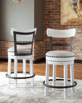 Furniture City Laplace - Ashley Furniture - Valebeck Counter Height Bar Stool - UPH Swivel Barstool (1/CN) - D546-524