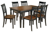 Furniture City Laplace - Ashley Furniture - Owingsville Dining Table and 6 Chairs - Dining Table and 6 Chairs - D580D13