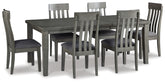 Furniture City Laplace - Ashley Furniture - Hallanden Dining Table and 6 Chairs - Dining Table and 6 Chairs - D589D6