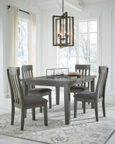 Furniture City Laplace - Ashley Furniture - Hallanden Dining Table and 4 Chairs - Dining Table and 4 Chairs - D589D1