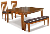 Furniture City Laplace - Ashley Furniture - Ralene Dining Table and 2 Chairs and Bench - Dining Table and 2 Chairs and Bench - D594D8
