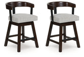 Furniture City Laplace - Ashley Furniture - Haddigan Counter Height Barstool (Set of 2) - Counter Height Barstool (Set of 2) - D596-224X2