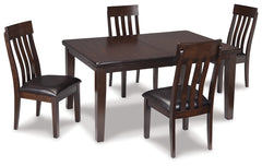 Furniture City Laplace - Ashley Furniture - Haddigan Dining Table and 4 Chairs - Dining Table and 4 Chairs - D596D1