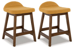 Furniture City Laplace - Ashley Furniture - Lyncott Counter Height Bar Stool (Set of 2) - Counter Height Bar Stool (Set of 2) - D615-424X2