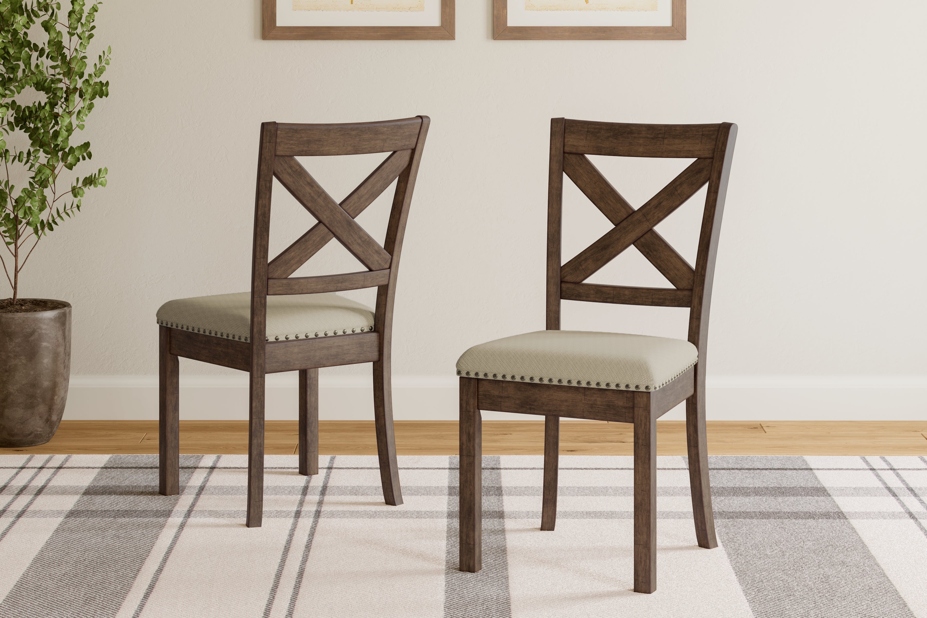 Furniture City Laplace - Ashley Furniture - Moriville Dining Chair (Set of 2) - Dining Chair (Set of 2) - D631-01X2