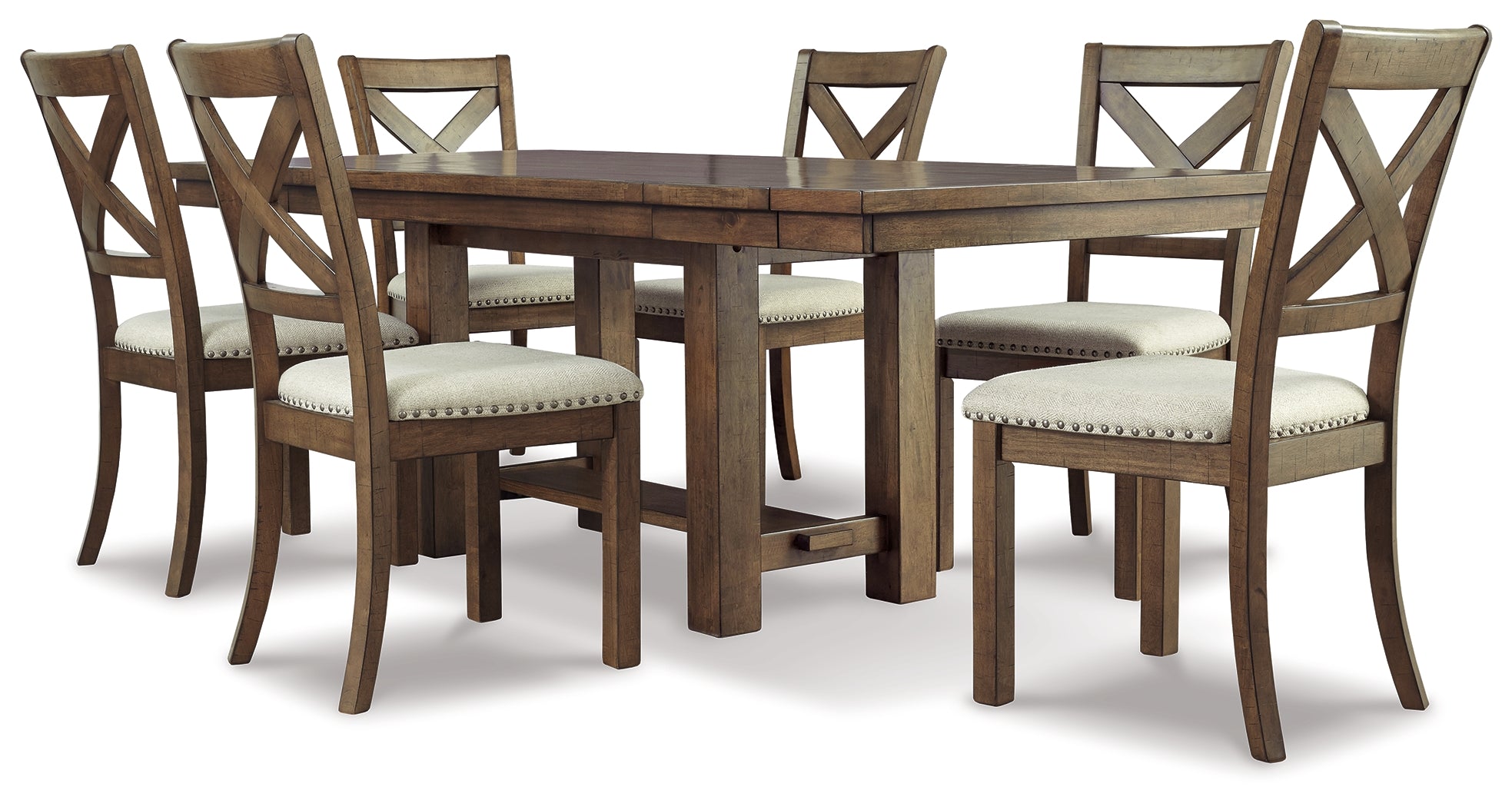 Furniture City Laplace - Ashley Furniture - Moriville Dining Table and 6 Chairs - Dining Table and 6 Chairs - D631D11