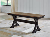 Furniture City Laplace - Ashley Furniture - Wildenauer 50" Dining Bench - Large Dining Room Bench - D634-00