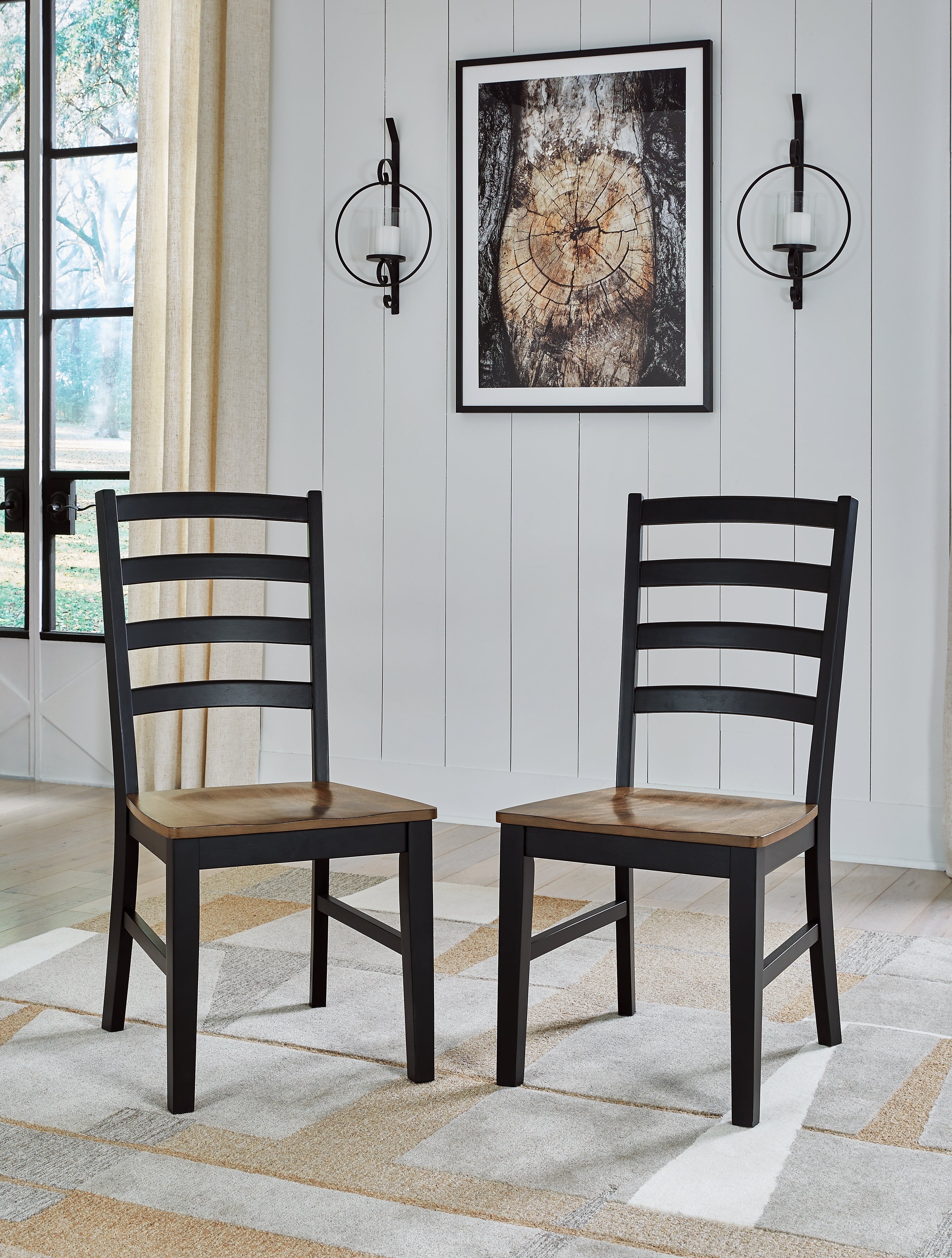 Furniture City Laplace - Ashley Furniture - Wildenauer Dining Chair (Set of 2) - Dining Chair (Set of 2) - D634-01X2