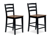 Furniture City Laplace - Ashley Furniture - Wildenauer Counter Height Barstool (Set of 2) - Counter Height Barstool (Set of 2) - D634-124X2