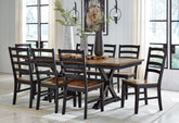 Furniture City Laplace - Ashley Furniture - Wildenauer Dining Table and 8 Chairs - Dining Table and 8 Chairs - D634D5