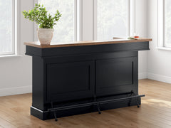 Furniture City Laplace - Ashley Furniture - Wildenauer 78" Bar - Bar - D634-65