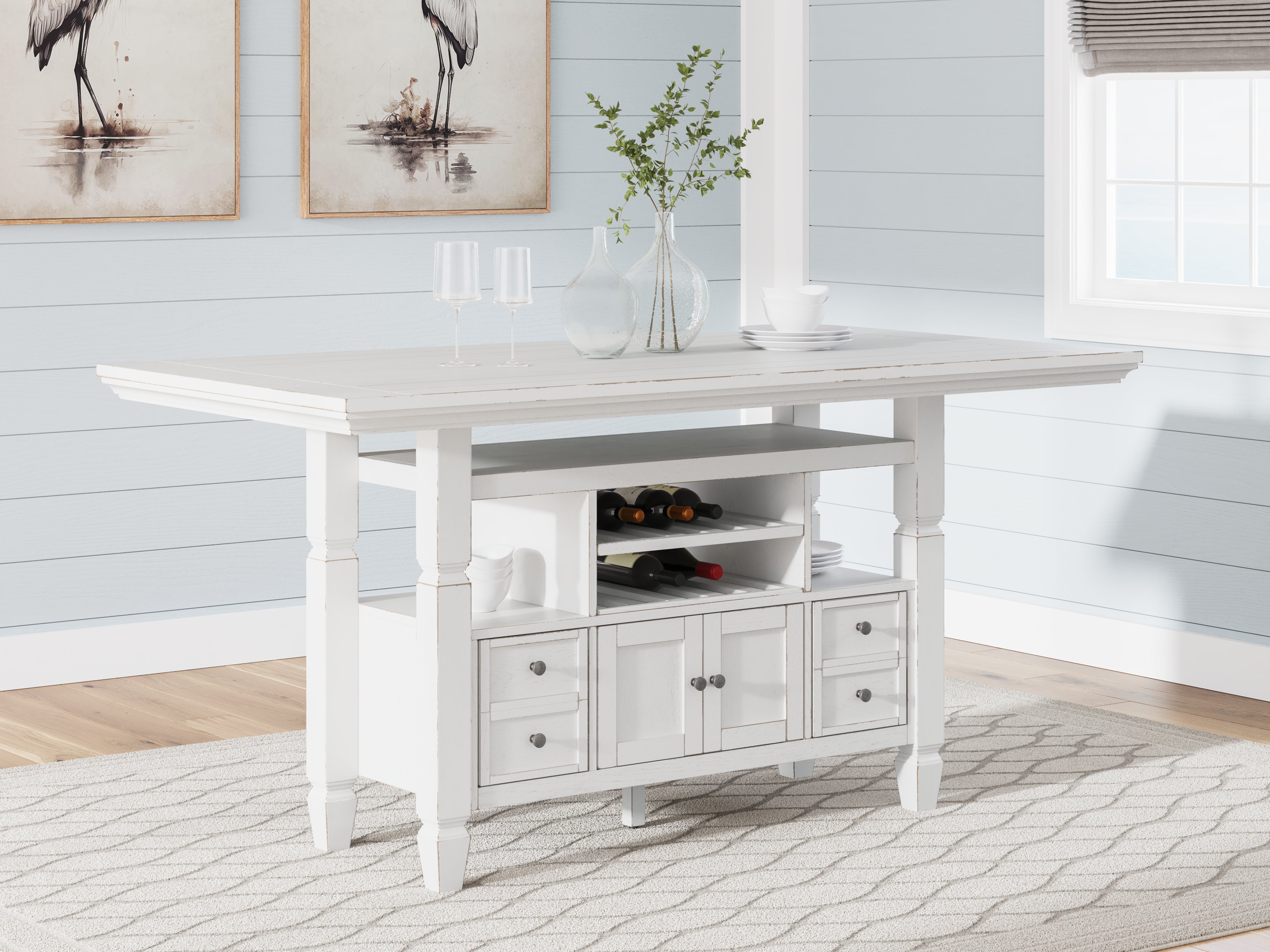 Furniture City Laplace - Ashley Furniture - Robbinsdale Counter Height Dining Table - Counter Height Dining Table - D642D7