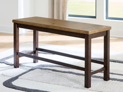 Furniture City Laplace - Ashley Furniture - Rylandeen Counter Height Dining Bench - Double Counter Bench (1/CN) - PCD651-09