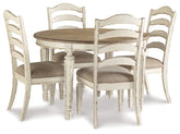 Furniture City Laplace - Ashley Furniture - Realyn Dining Table and 4 Chairs - Dining Table and 4 Chairs - D743D1