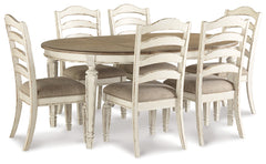 Furniture City Laplace - Ashley Furniture - Realyn Dining Table and 6 Chairs - Dining Table and 6 Chairs - D743D11