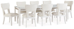 Furniture City Laplace - Ashley Furniture - Chalanna Dining Table and 8 Chairs - Dining Table and 8 Chairs - D822D3