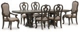 Furniture City Laplace - Ashley Furniture - Maylee Dining Table and 6 Chairs - Dining Table and 6 Chairs - D947D3