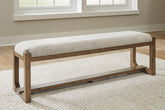 Furniture City Laplace - Ashley Furniture - Cabalynn 63" Dining Bench - Large UPH Dining Room Bench - D974-00