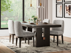 Furniture City Laplace - Ashley Furniture - Burkhaus Dining Table and 4 Chairs - Dining Table and 4 Chairs - D984D1