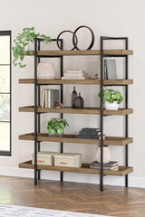 Furniture City Laplace - Ashley Furniture - Montia 76" Bookcase - Bookcase - H632-70