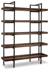 Furniture City Laplace - Ashley Furniture - Starmore 76" Bookcase - Bookcase / Brown - H633-70