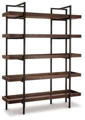 Furniture City Laplace - Ashley Furniture - Starmore 76" Bookcase - Bookcase / Brown - H633-70