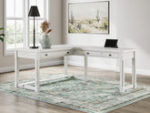 Furniture City Laplace - Ashley Furniture - Robbinsdale L-Shaped Home Office Desk - L-Shaped Home Office Desk - H742H1