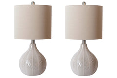 Furniture City Laplace - Ashley Furniture - Rainermen Table Lamp (Set of 2) - Table Lamp (Set of 2) - L180024X2