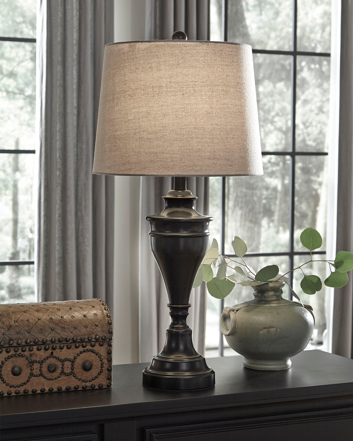 Furniture City Laplace - Ashley Furniture - Darlita Table Lamp (Set of 2) - Metal Table Lamp (Set of 2) - L204024