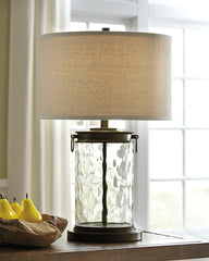 Furniture City Laplace - Ashley Furniture - Tailynn Table Lamp - Glass Table Lamp (1/CN) - L430324