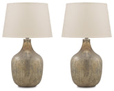 Furniture City Laplace - Ashley Furniture - Mari Table Lamp (Set of 2) - Table Lamp (Set of 2) - L430664X2