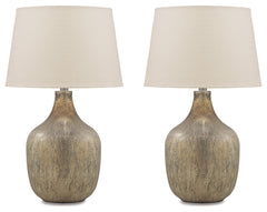 Furniture City Laplace - Ashley Furniture - Mari Table Lamp (Set of 2) - Table Lamp (Set of 2) - L430664X2