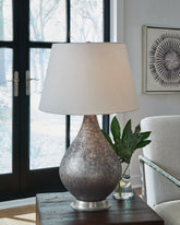 Furniture City Laplace - Ashley Furniture - Bluacy Table Lamp - Glass Table Lamp (1/CN) - L430834