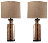 Furniture City Laplace - Ashley Furniture - Laurentia Table Lamp (Set of 2) - Table Lamp (Set of 2) - L431414X2