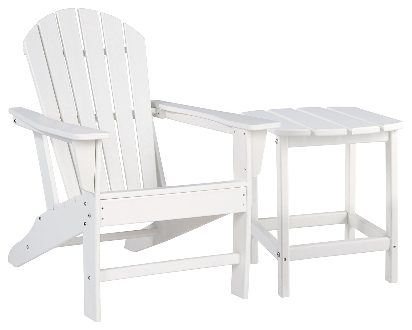 Furniture City Laplace - Ashley Furniture - Sundown Treasure Adirondack Chair with End Table - Adirondack Chair with End Table - P011P1