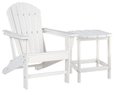 Furniture City Laplace - Ashley Furniture - Sundown Treasure Adirondack Chair with End Table - Adirondack Chair with End Table - P011P1