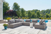 Furniture City Laplace - Ashley Furniture - Bree Zee 7-Piece Outdoor Sectional - 7-Piece Outdoor Sectional - P160P2