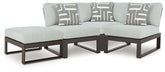 Furniture City Laplace - Ashley Furniture - Beachloft 4-Piece Outdoor Sectional - 4-Piece Outdoor Sectional - P490P7