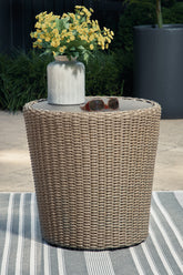 Furniture City Laplace - Ashley Furniture - Danson Outdoor End Table - Round End Table - P505-706