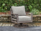 Furniture City Laplace - Ashley Furniture - Hillside Barn Outdoor Swivel Lounge with Cushion - Swivel Lounge w/ Cushion - P564-821