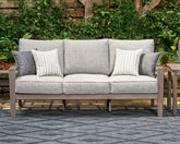 Furniture City Laplace - Ashley Furniture - Hillside Barn Outdoor Sofa with Cushion - Sofa with Cushion - P564-838