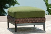 Furniture City Laplace - Ashley Furniture - Horizon Hall Outdoor Ottoman with Cushion - Ottoman with Cushion - P572-814